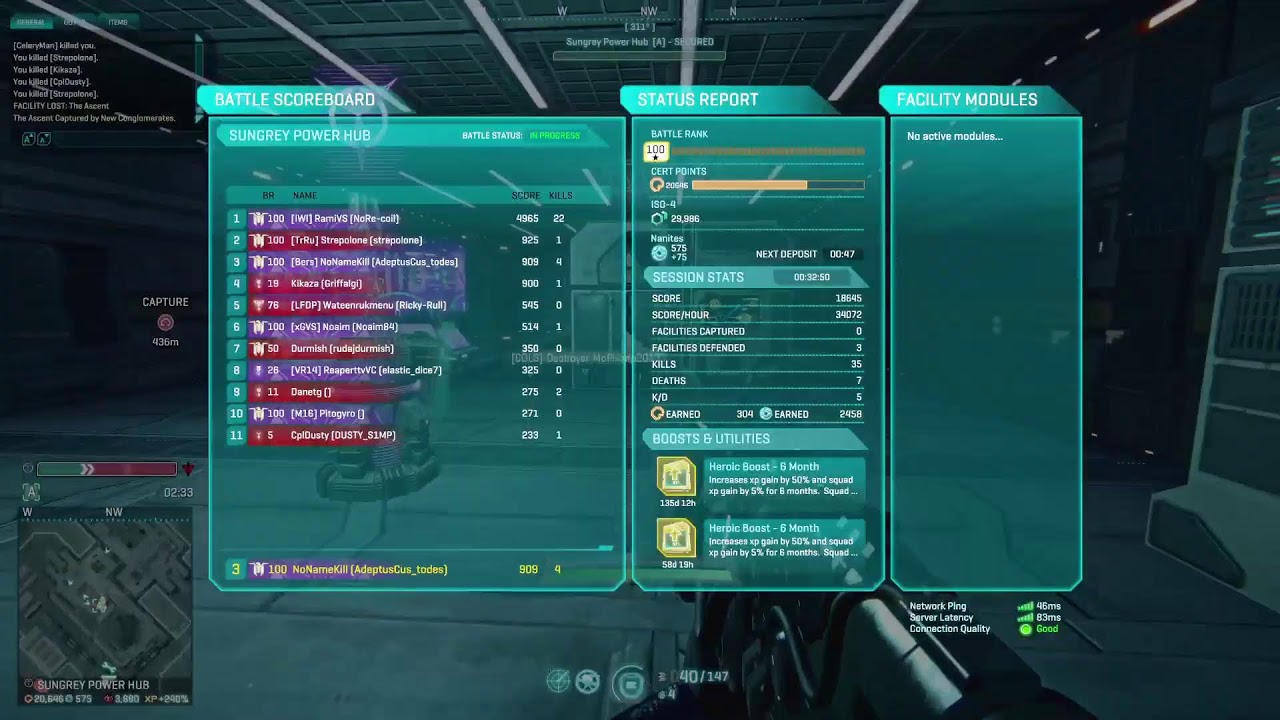 # PlanetSide 2/Gameplay 2022, /PS5