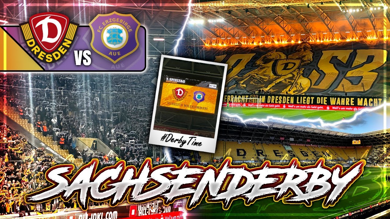 Vlog: Dynamo Dresden - Erzgebirge Aue // SACHSENDERBY (STIMMUNG)