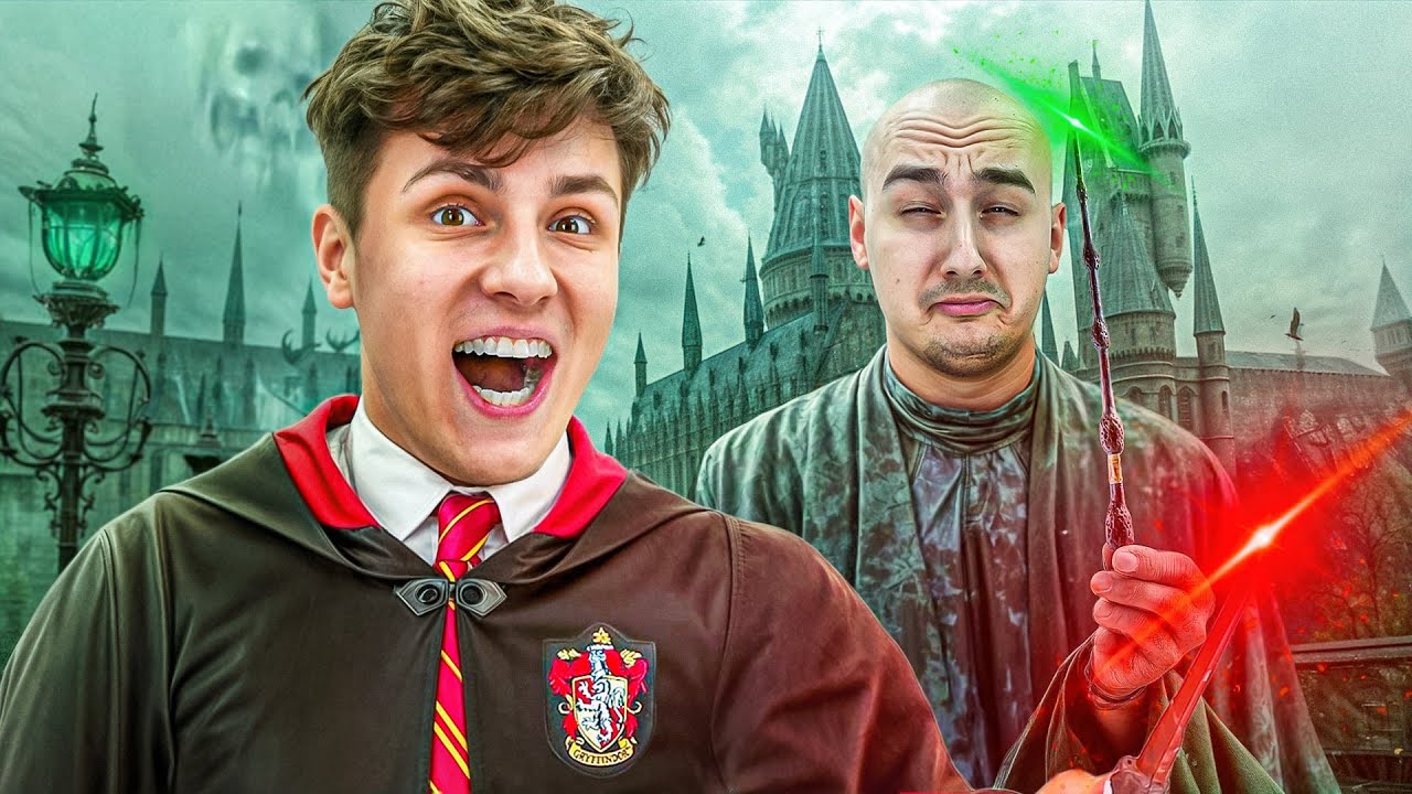 ŻYLIŚMY JAK HARRY POTTER przez CAŁY DZIEŃ