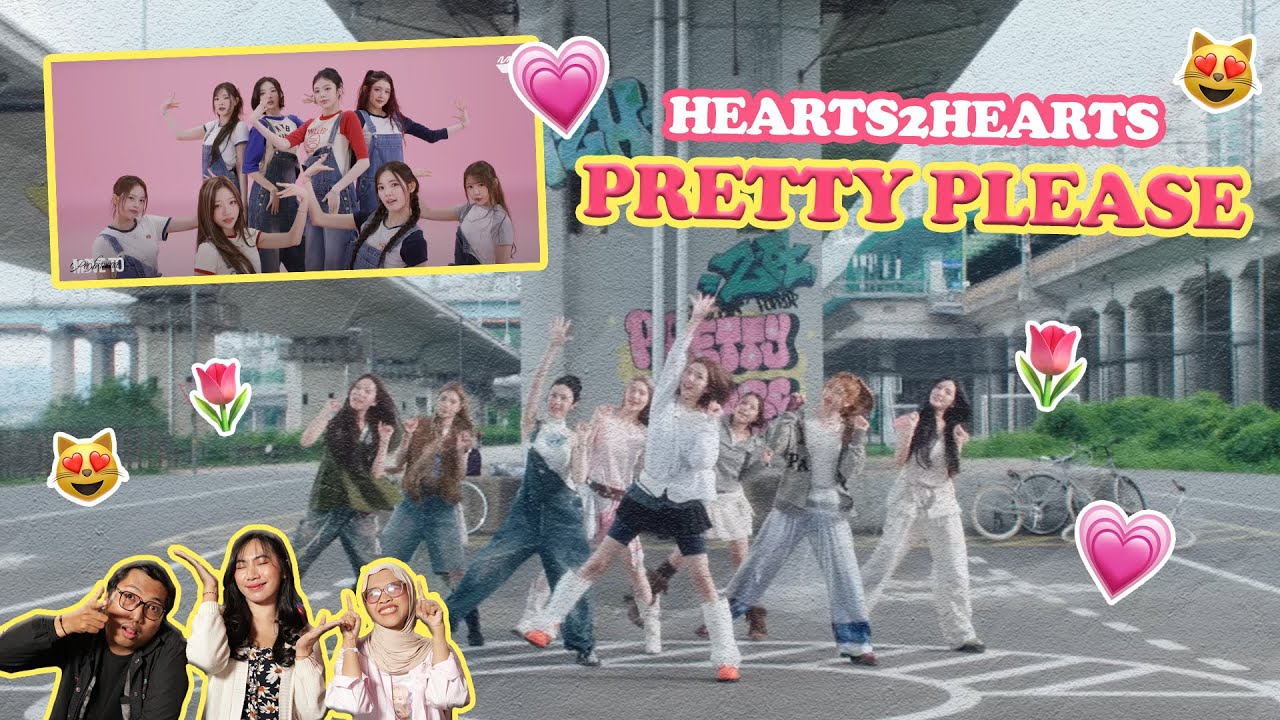 FANS BIG 3 + HYBE REACT TO HEARTS2HEARTS - PRETTY PLEASE MV & PERFORMANCE