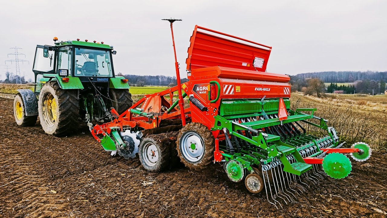 #6 Opinia o Agro Masz SR300 i ATO/ P&oacute;źny siew pszenicy 25-26.11