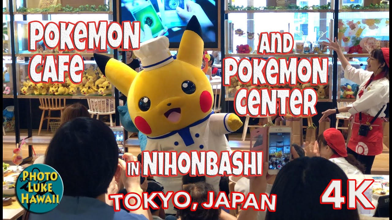Pokemon Cafe and Pokemon Center in Nihonbashi Tokyo Japan