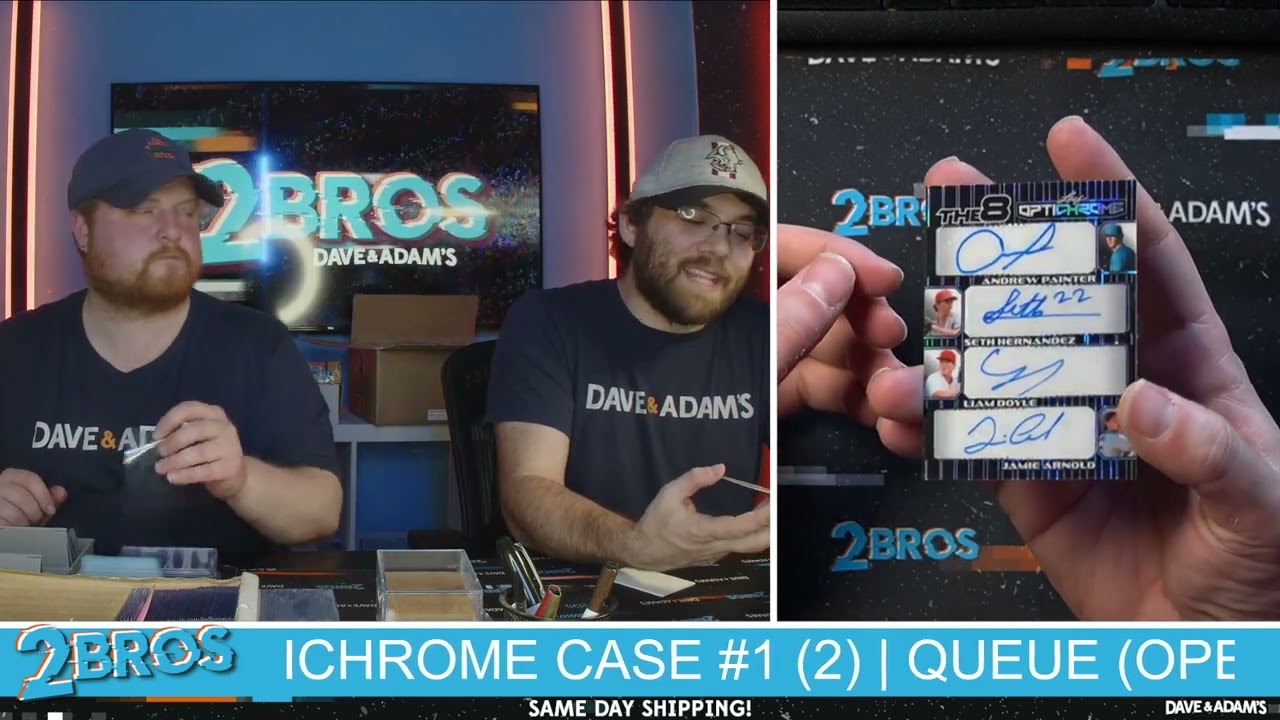 2025 Leaf Optichrome Baseball Hobby 12-Box Case 12-Spot Random Box Break #1