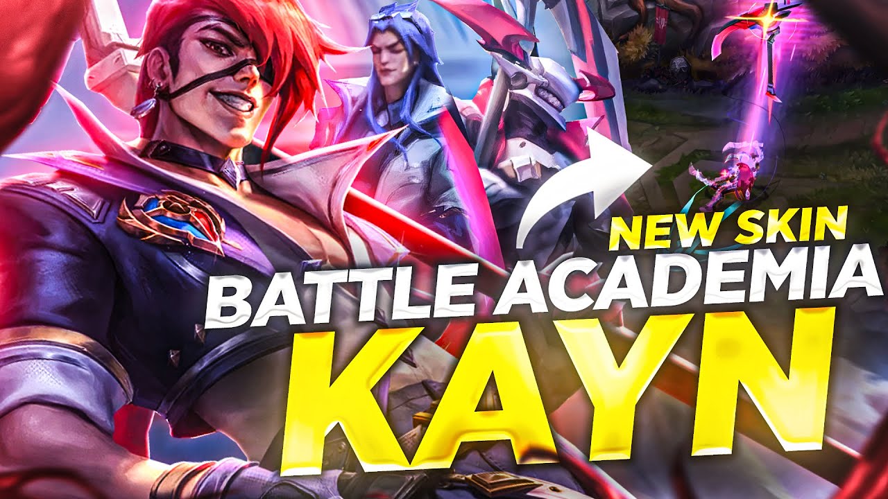 Rank 1 Kayn Plays BATTLE ACADEMIA Kayn Both forms *Full Gameplay*