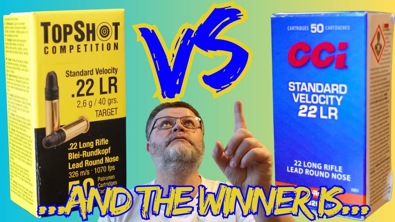Which .22LR Wins? CCI Standard vs Top Shot &ndash; Accuracy Showdown
