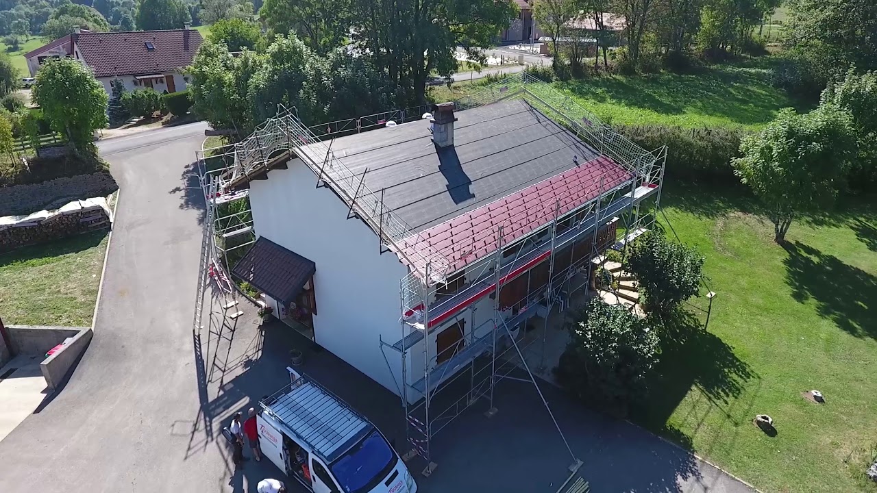 R&eacute;novation de toiture en bardeau Prefa