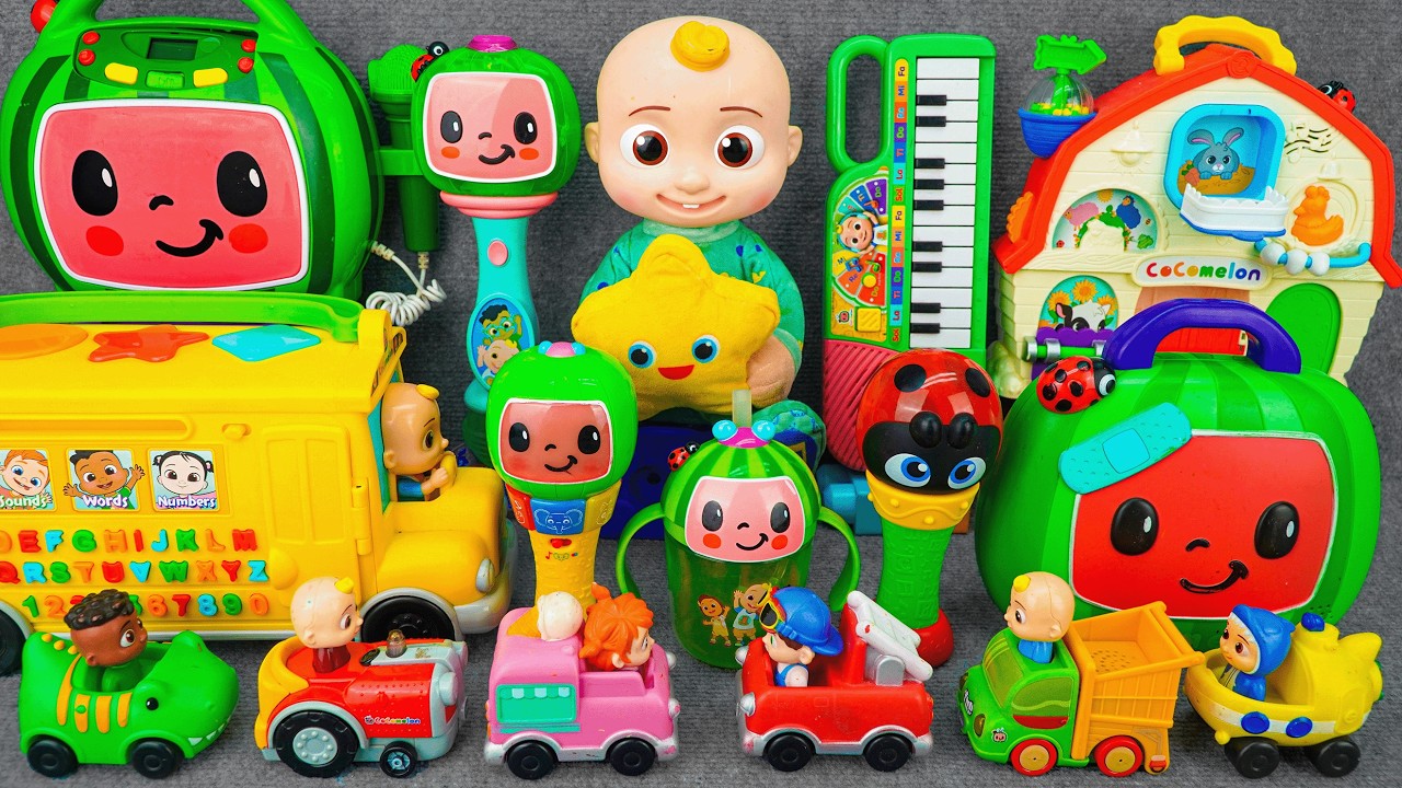 97 Minutes COCOMELON Collection - Satisfying Unboxing Cocomelon Musical Learning Toys (ASMR)