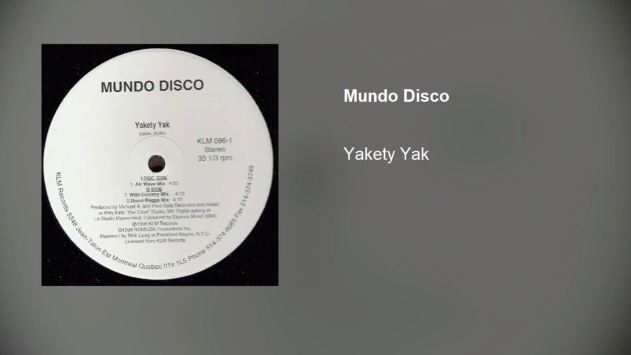 Mundo Disco - Yakety Yak