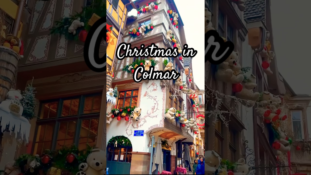 Рождество в Кольмаре 2025 🎄✨ | Самый волшебный город Франции