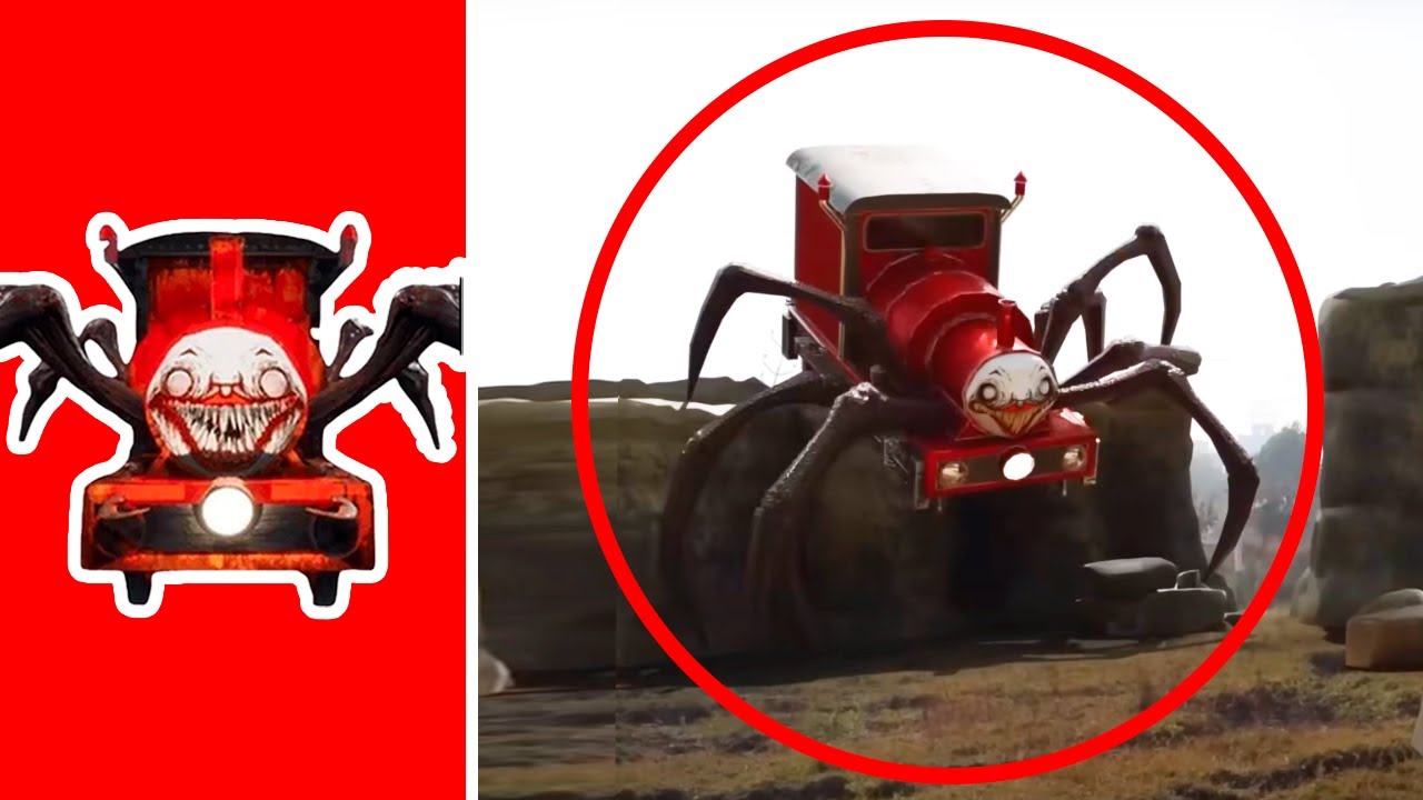 10 CHOO-CHOO CHARLES En La Vida Real [Choo Choo Charles CAPTADO EN CAMARA]