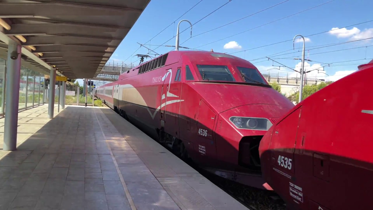 Spot ferroviaire à Aix-en-Provence TGV le samedi 21 juillet 2018 (4K)