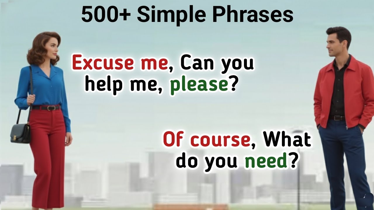 🗣️ Learn English Speaking Practice for Beginners | Daily English Conversation Naturally