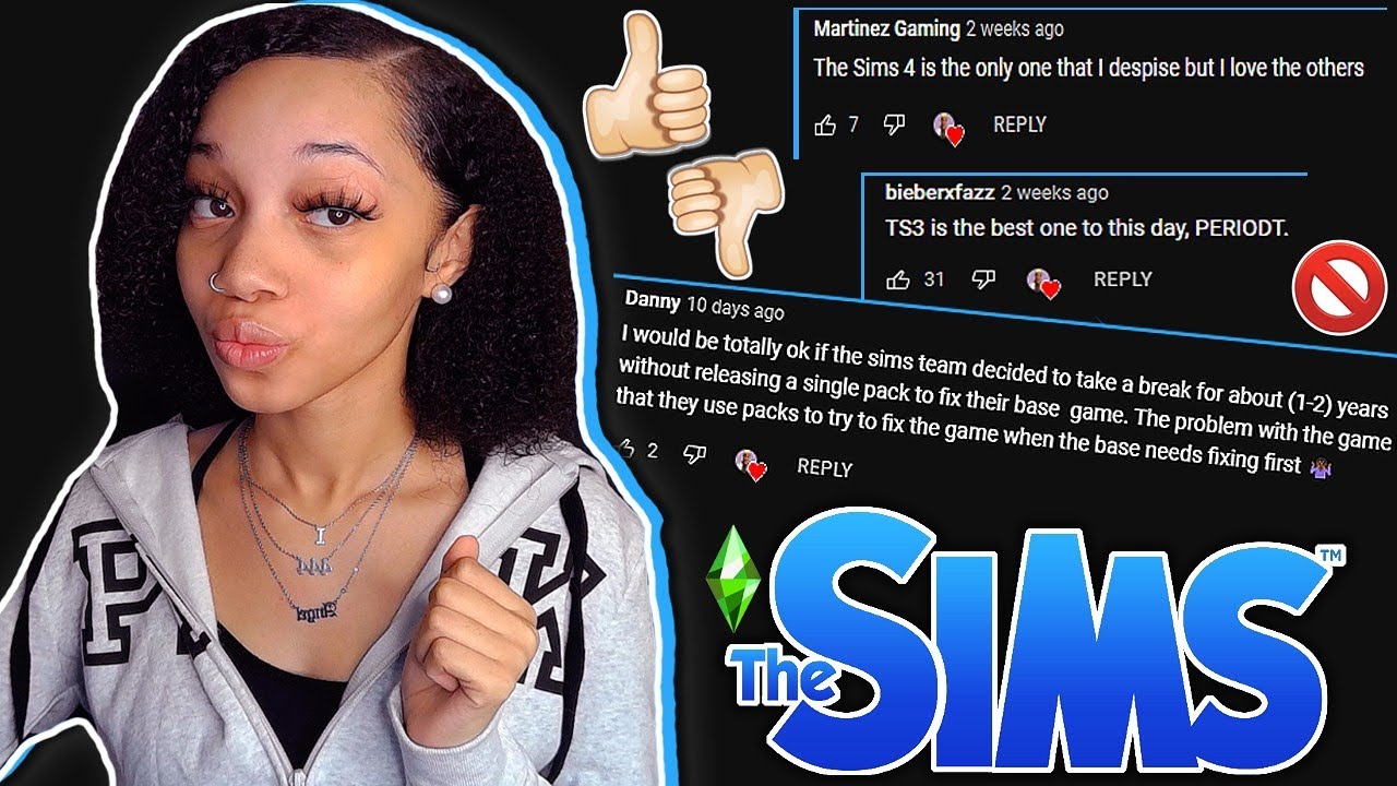 Reacting to YOUR unpopular opinions on the ENTIRE Sims franchise.. 😳 (no crumbs left behind)
