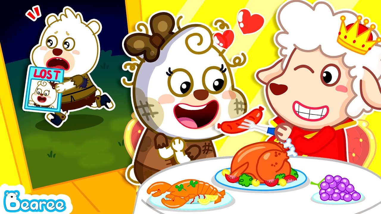 Baby Bear Was Lost but Found a Happy Family 🐻💞 | Kids Cartoon | Kids Cartoon Story
