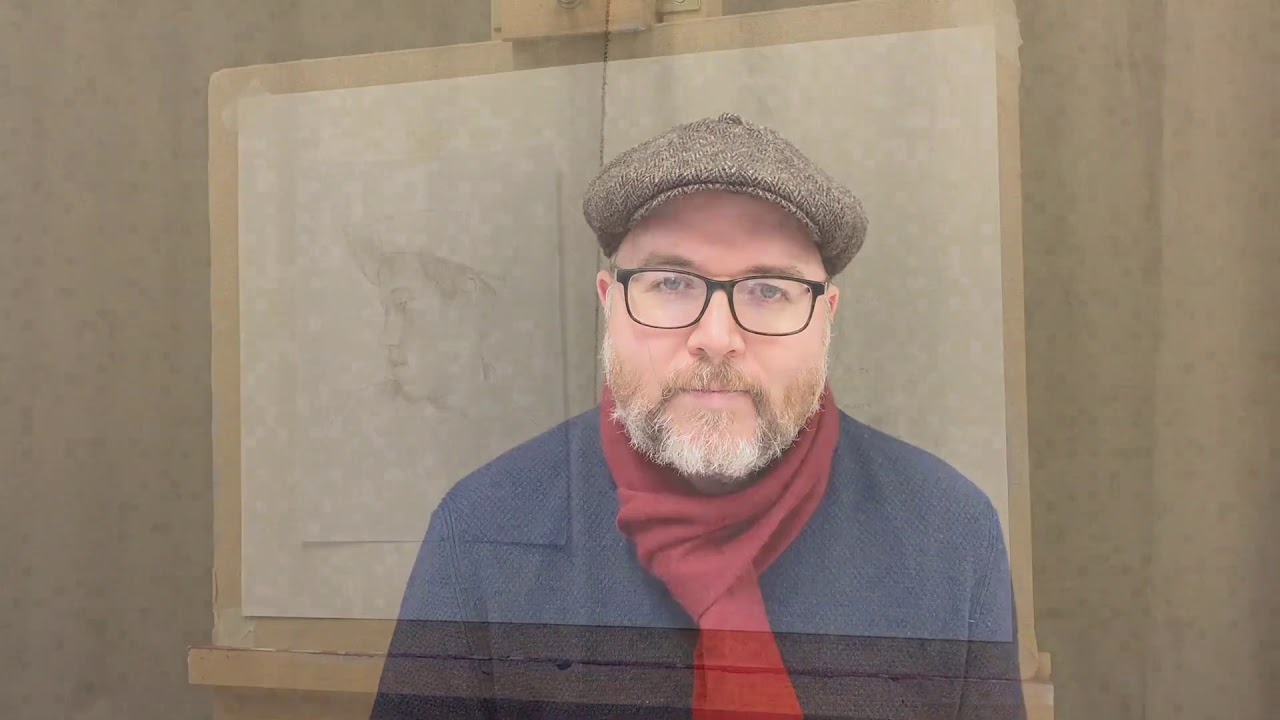 Draw Hope with Richard Kitson 1: a portrait in profile