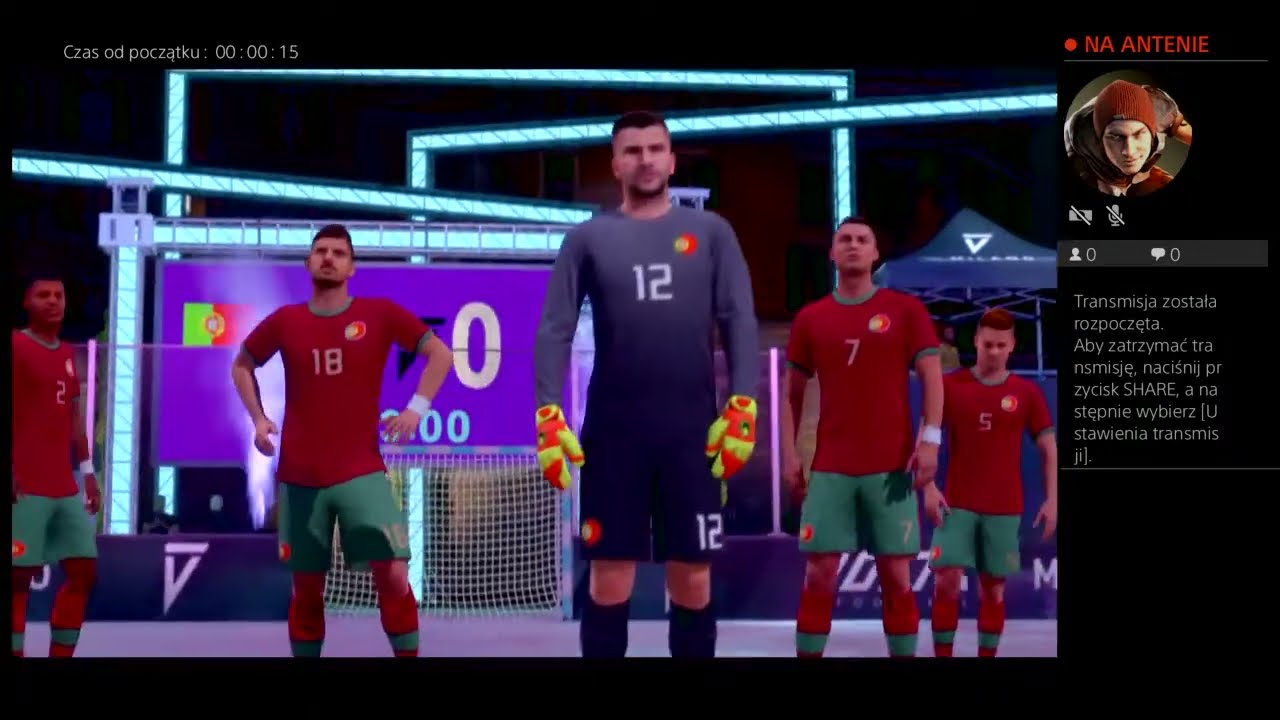 FIFA 21 / VOLTA Football / Stadium  #5 (Milan) SOCCER AID WORLD XI / World Tour