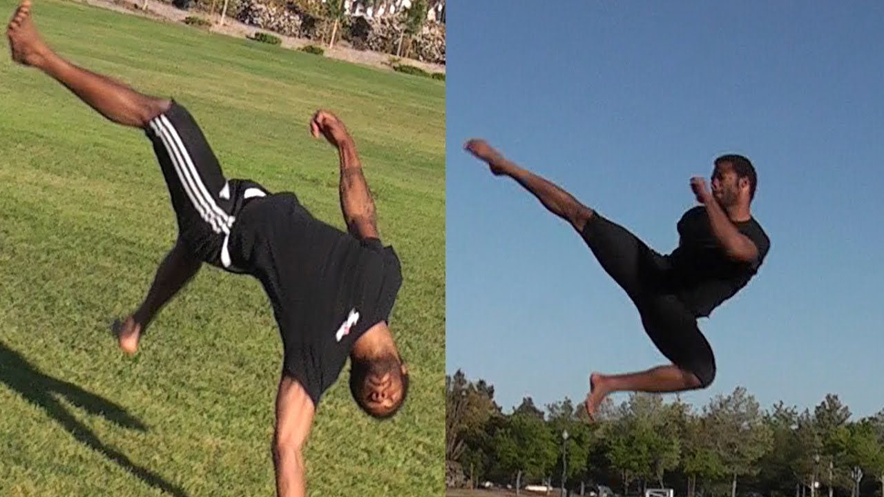 10 Quick Martial Arts Kicks and Flips