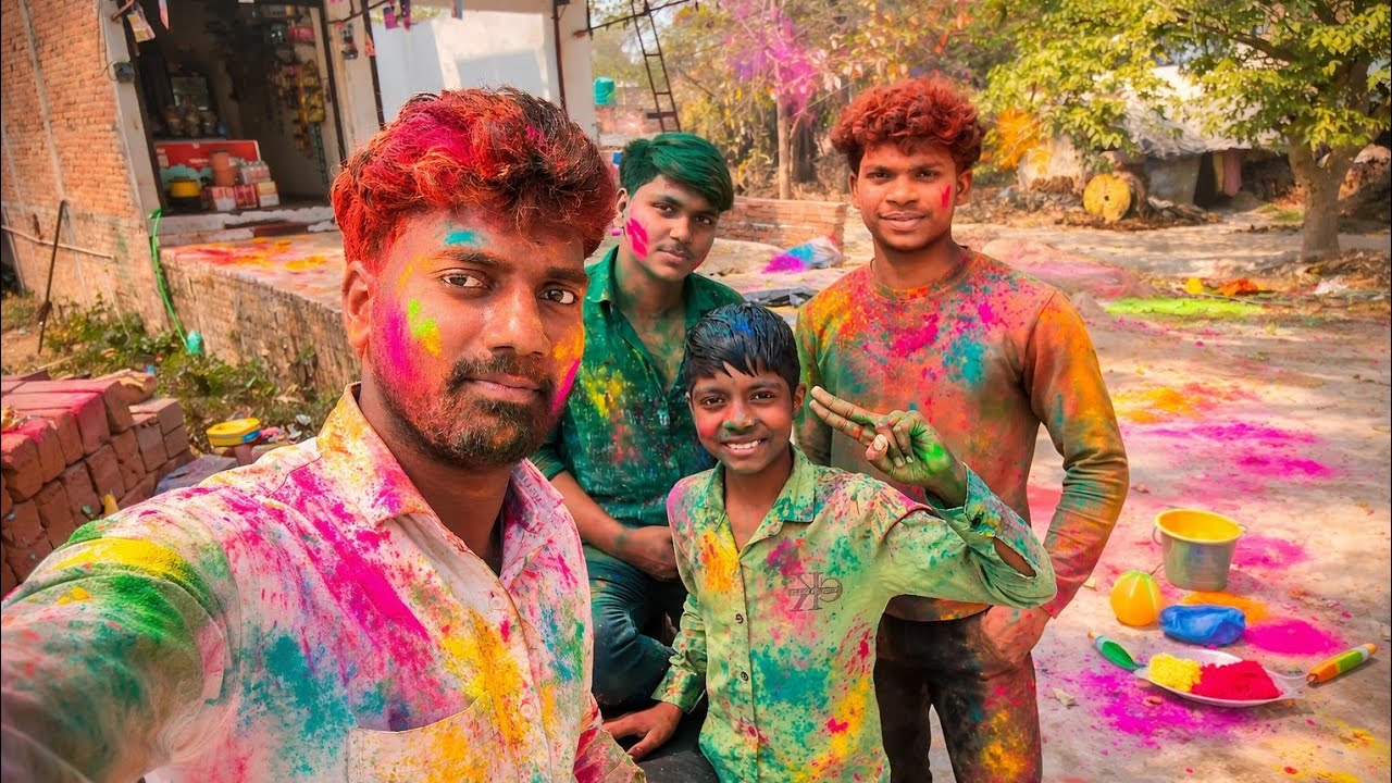 Holi  Special Vlog 2026🌈 🎨