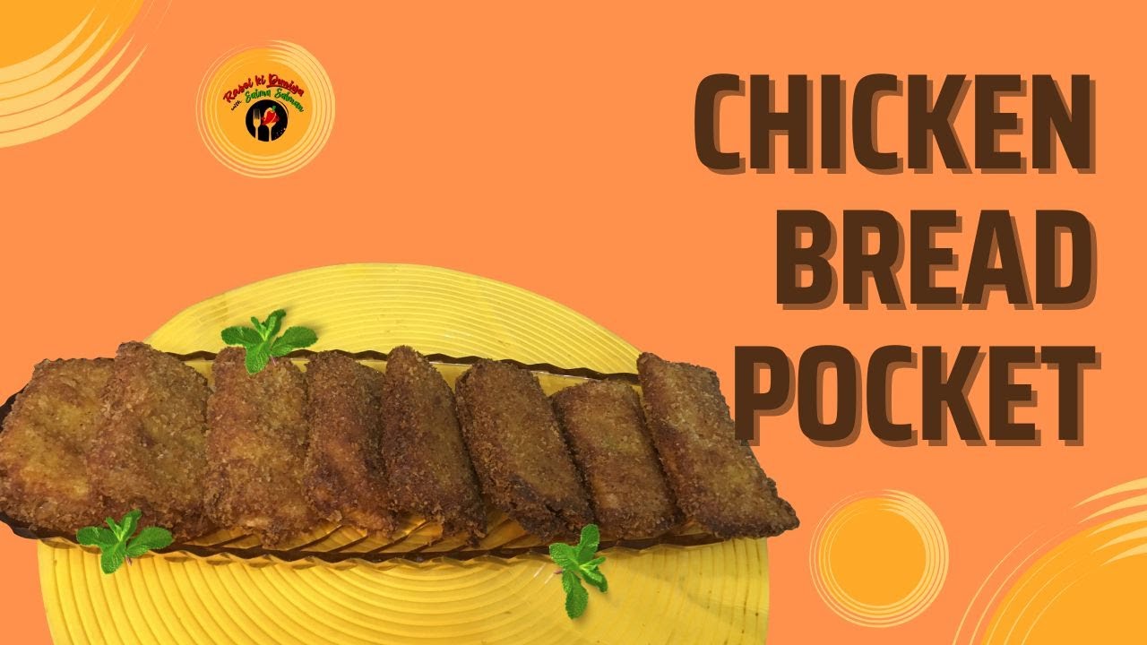 Chicken Bread Pocket Recipe by Rasoi Ki Duniya SS | Bread Pocket | Iftar special | Easy Snacks