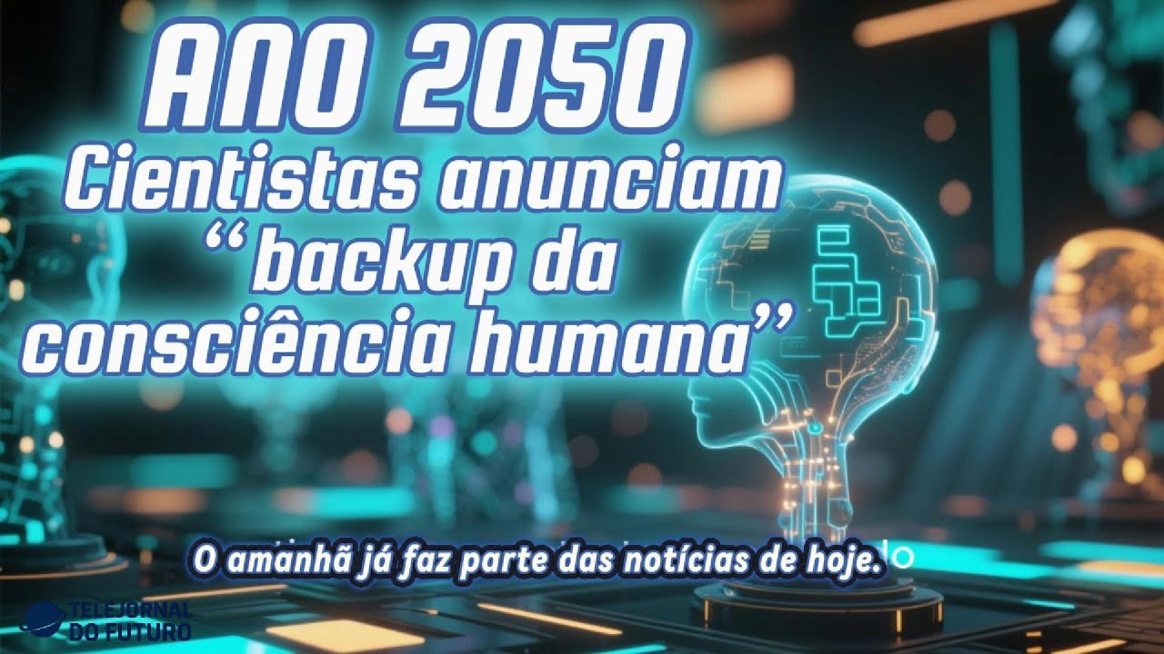 ANO 2050 Cientistas anunciam “backup da consciência Humana em Nuvem
