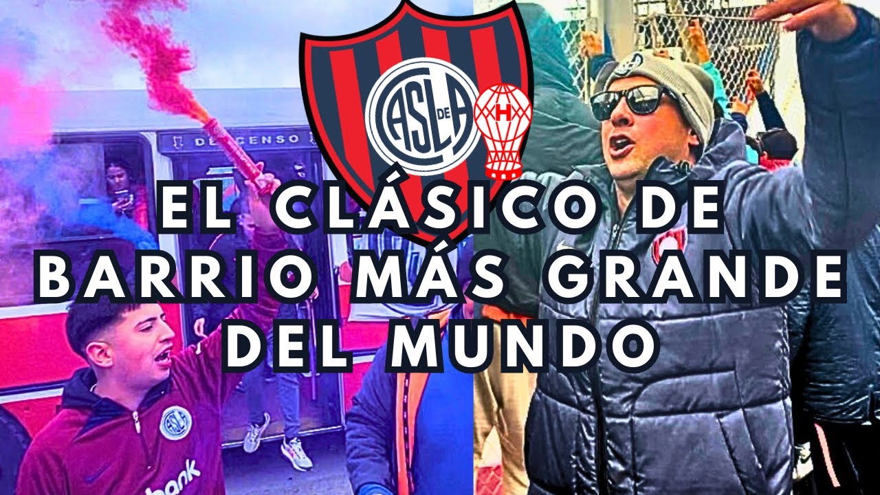 DE EZEIZA EN MICRO A LA CANCHA: Toda la FIESTA de SAN LORENZO vs HURACÁN.