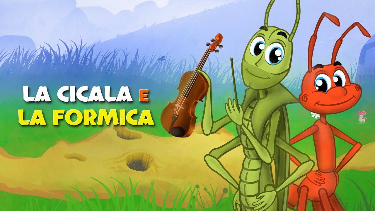 La Cicala e la Formica - storie della buonanotte