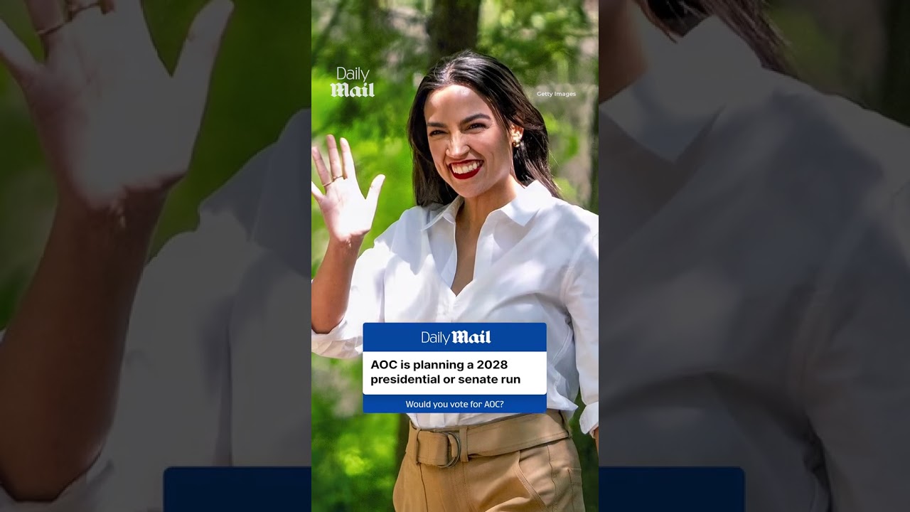 AOC is planning a 2028 presidential or senate run