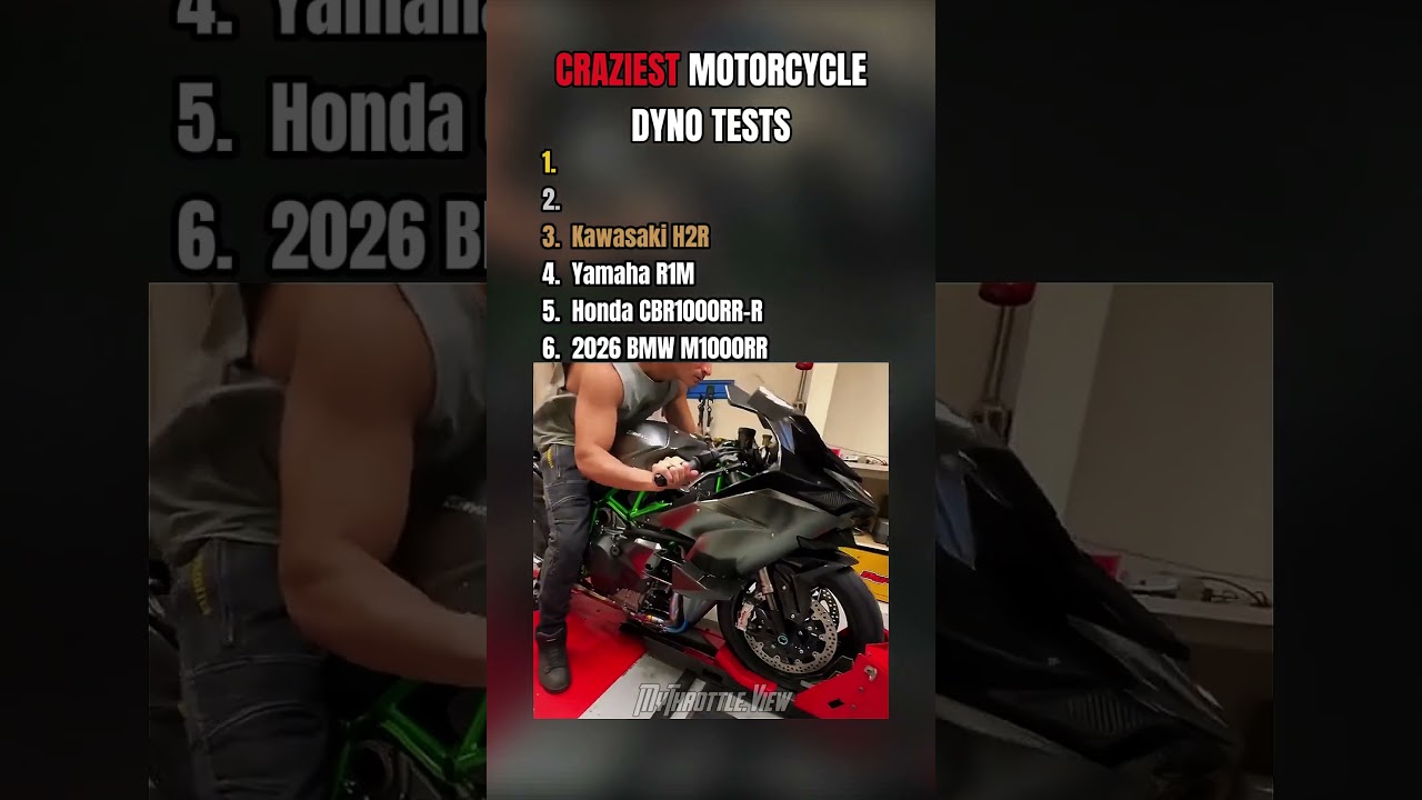 Craziest Motorcycle DYNO Runs ! 🔥