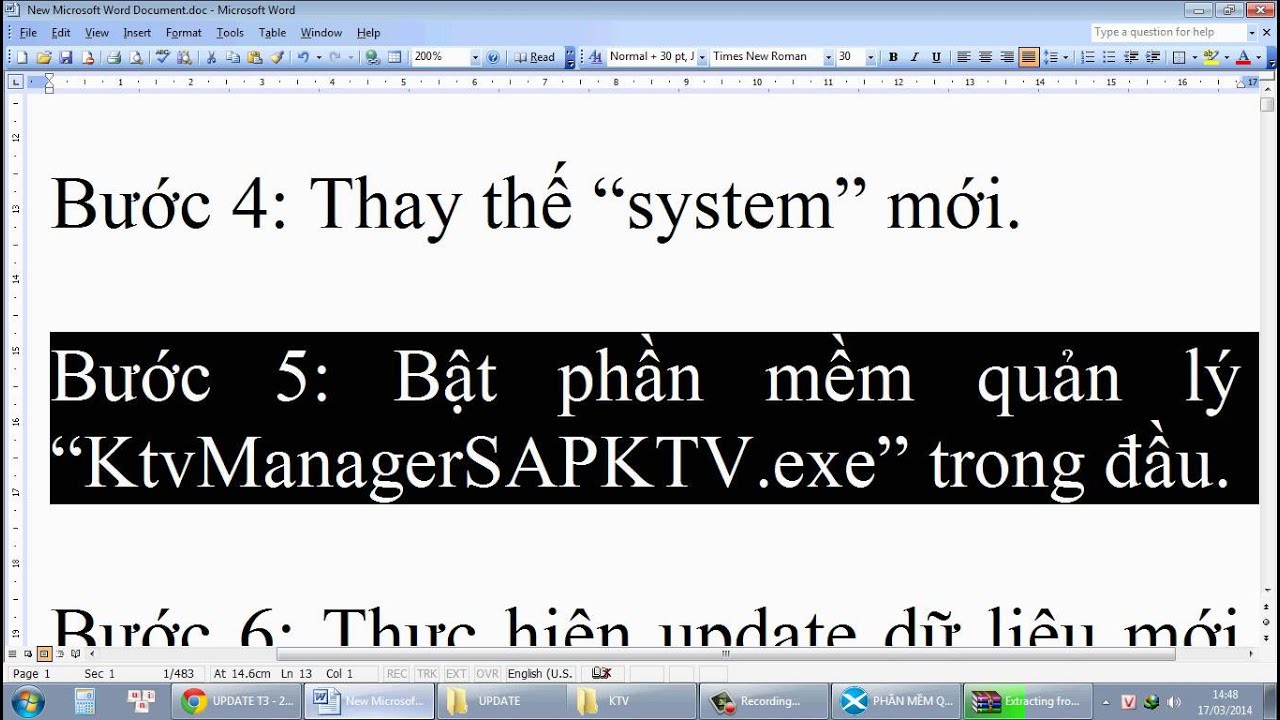 Hướng dẫn update đầu karaoke SAPKTV