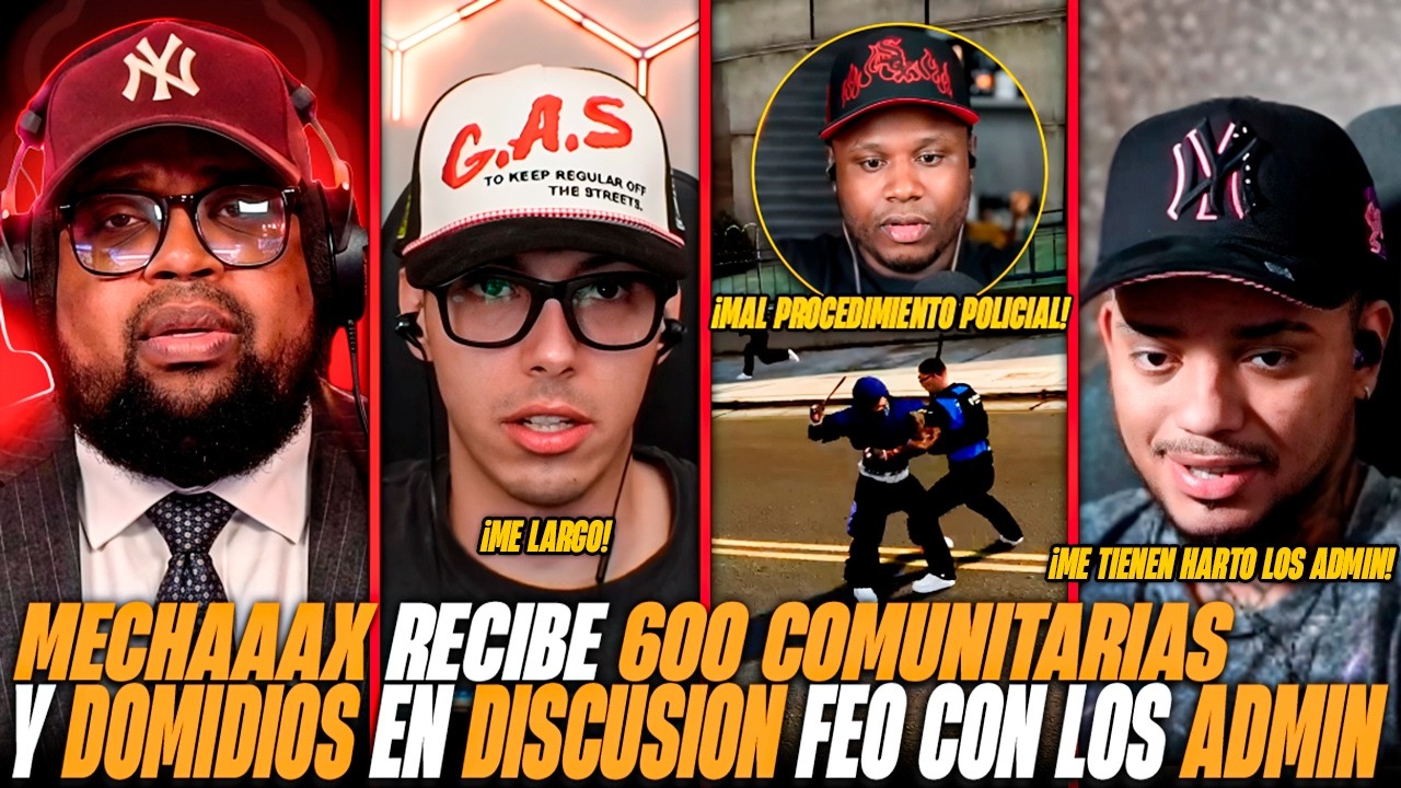 MECHAAAX RECIBE 600 COMUNITARIAS Y DOMIDIOS EN DISCUSION CON LOS ADMIN