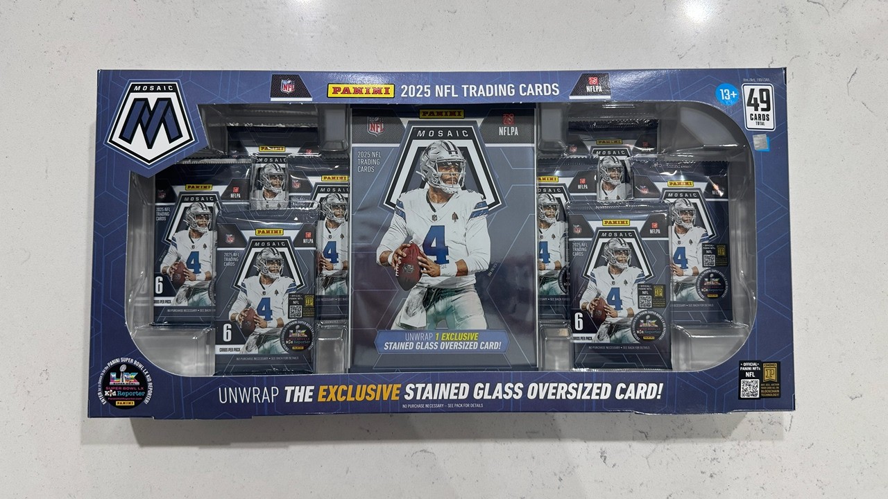 2025 Panini Football Mosaic Costco Exclusive Box
