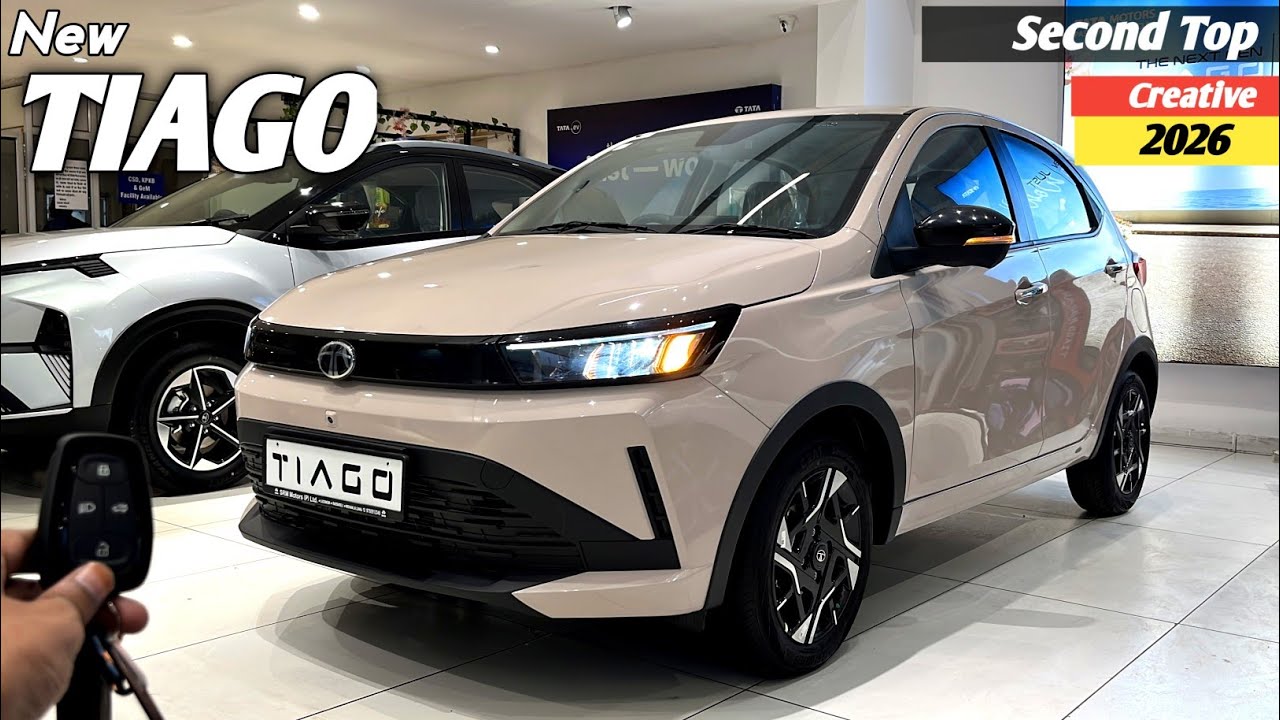 Новый Tata Tiago Creative: вторая топовая комплектация ❣️ | Новый TIAGO с кучей функций всего за ...