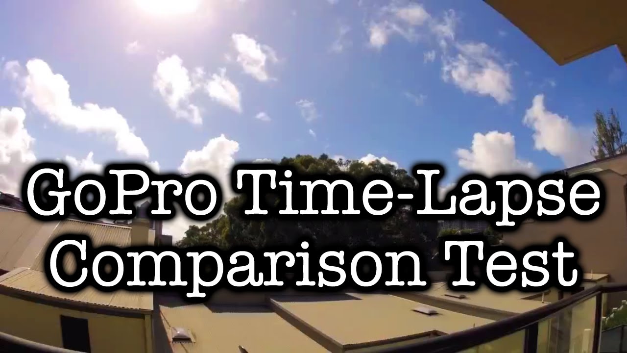 GoPro HD Hero2: Time Lapse Comparison Test