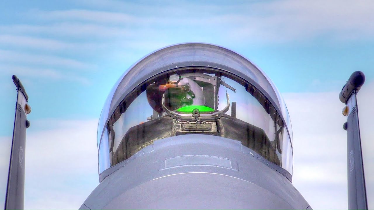 336th Fighter Squadron F-15 Pre-flight Checks/Takeoff