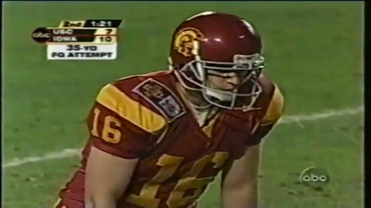 2003 FedEx Orange Bowl - USC Trojans vs Iowa Hawkeyes January 2nd 2003 Highlights