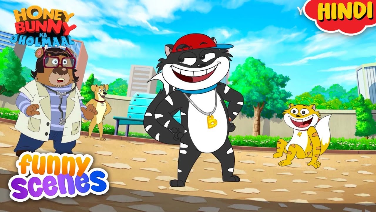 Honey Bunny Funny Scenes | Cartoon For Kids | Compilation - 43 | YO Kids