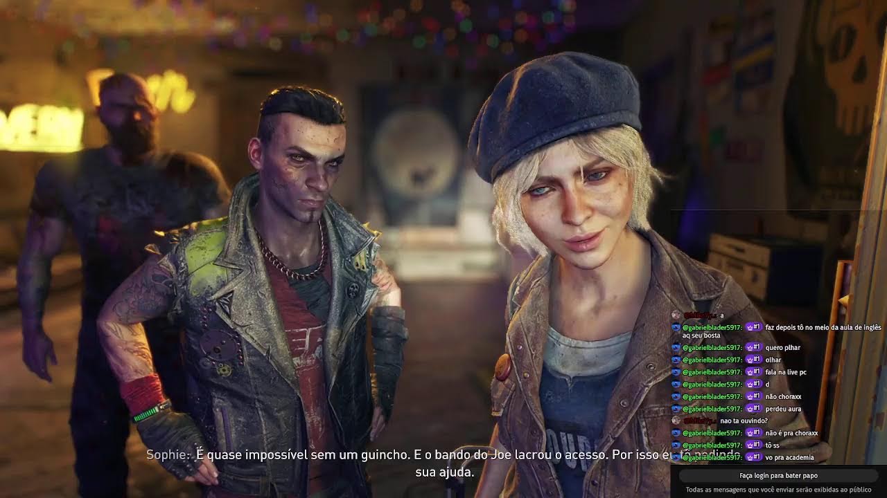 Jogando dying light 2