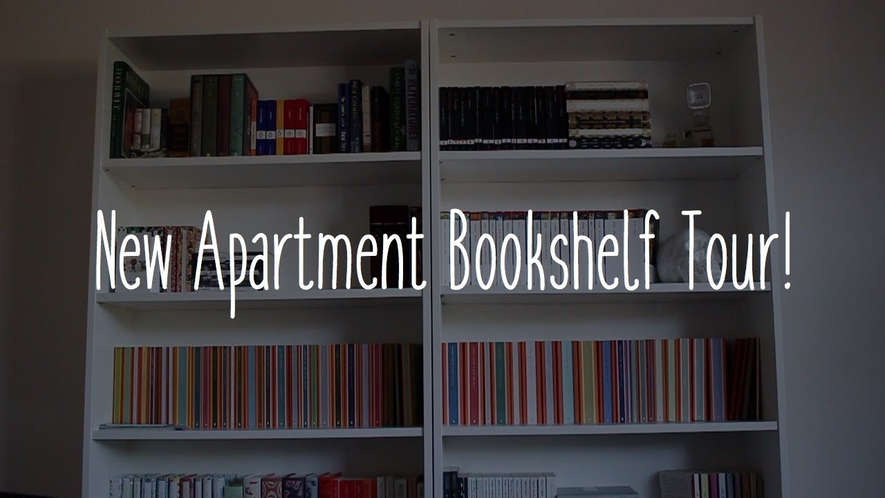 New Apartment Bookshelf Tour