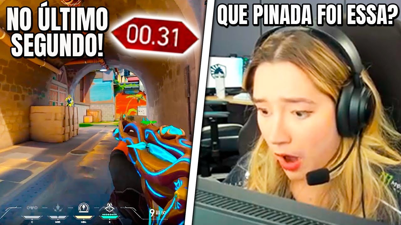 SOVA GANHOU O ROUND NO ÚLTIMO SEGUNDO! DAIKI NÃO ACREDITOU NA PINADA - VALORANT CLIPS
