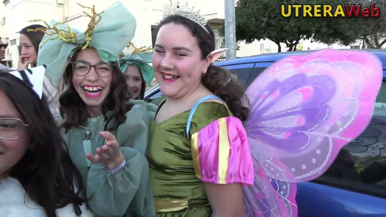 PASACALLES DEL CARNAVAL INFANTIL 2024 DEL COLEGIO ALVAREZ QUINTERO DE UTRERA