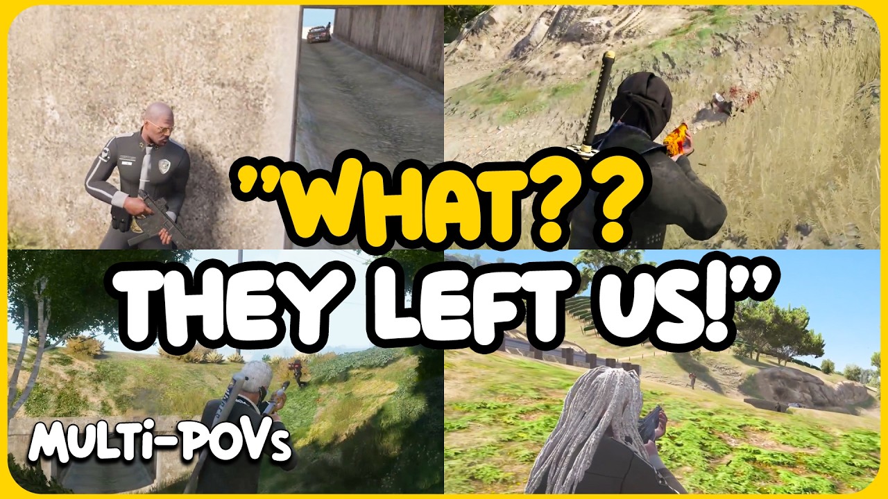 CG Ambushes a PD Transport at Zancudo Bridge (Multi-POVs) | Prodigy RP | GTA RP