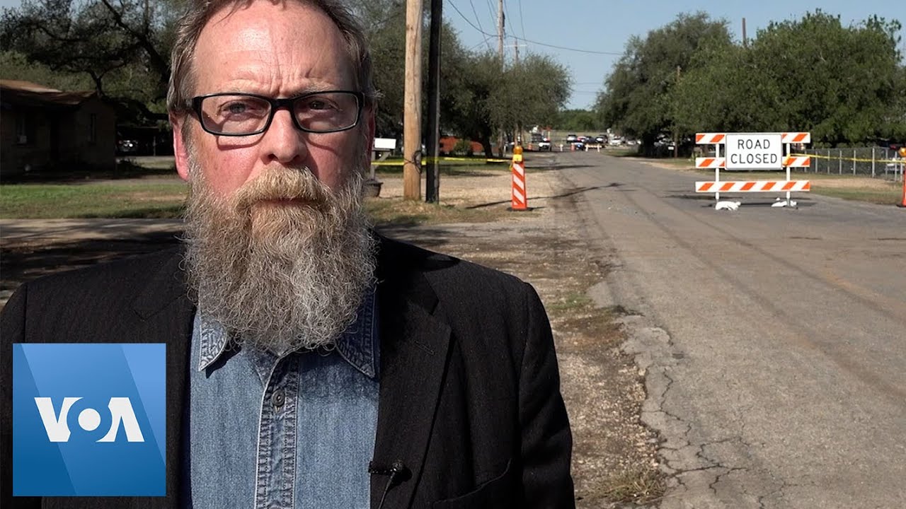 VOA&rsquo;s Scott Stearns Reports from Uvalde, Texas