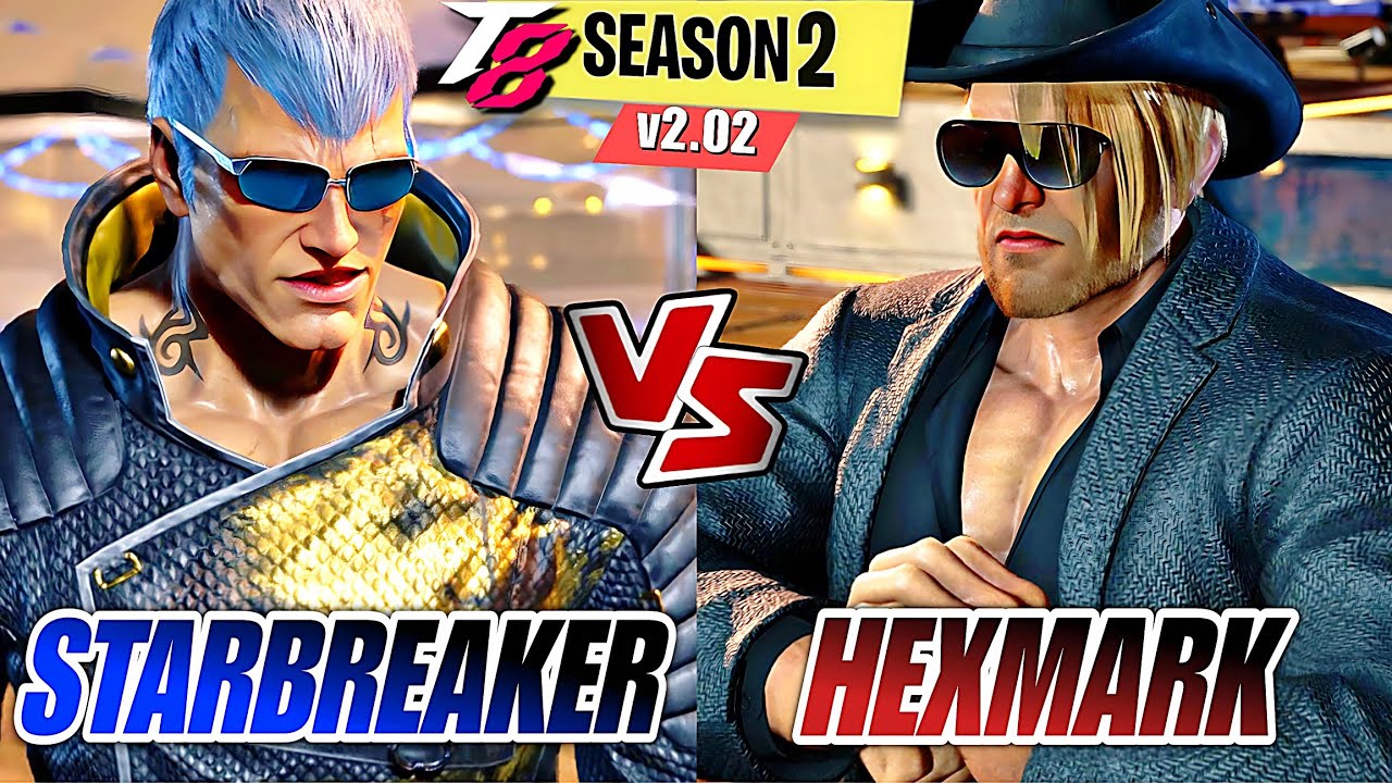 Tekken 8 High Level Matches ▰ STARBREAKER (Bryan) vs HEXMARK (Paul)
