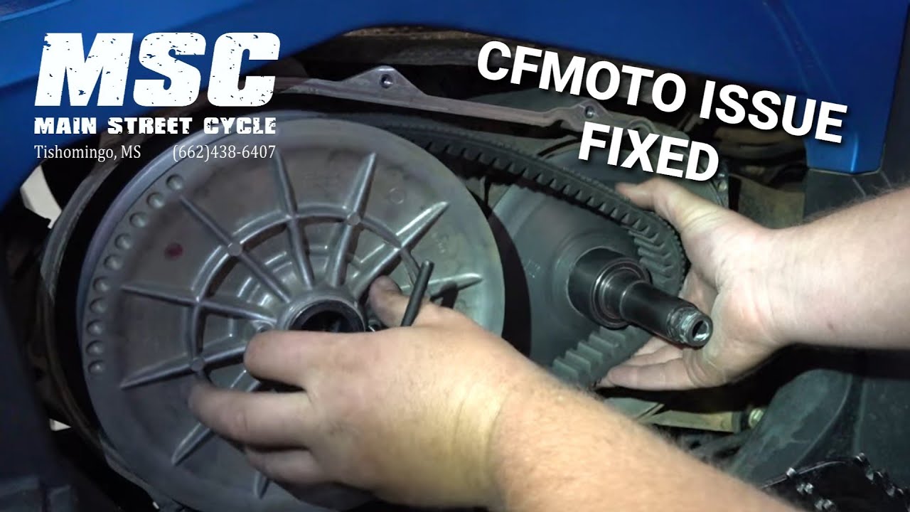 Исправление проблем с подшипником сцепления и переключателем передач CFMOTO CFORCE после слишком ...