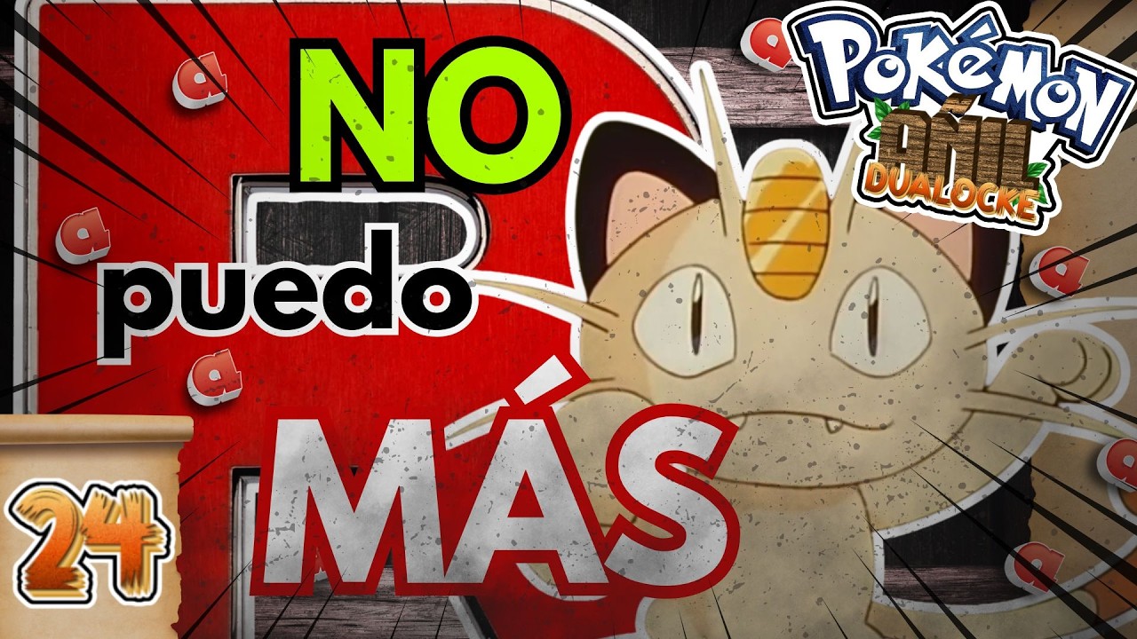 IMPOSIBLE GANAR ESTE LOCKE - Pokémon Añil Dualocke EP. 24