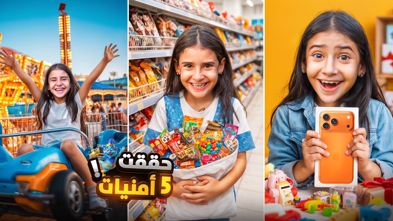 حققت 5 أُمنيات في يوم واحد !! أحلامي أصبحت حقيقة 🥹 ( تمنيت الأيفون الجديد😱🎁 )