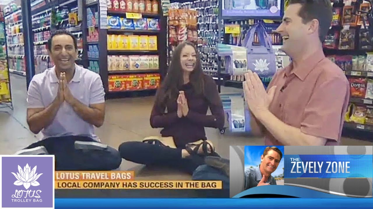 CBS 8 Reusable Grocery Bags Product Review: The Lotus Trolley Bag