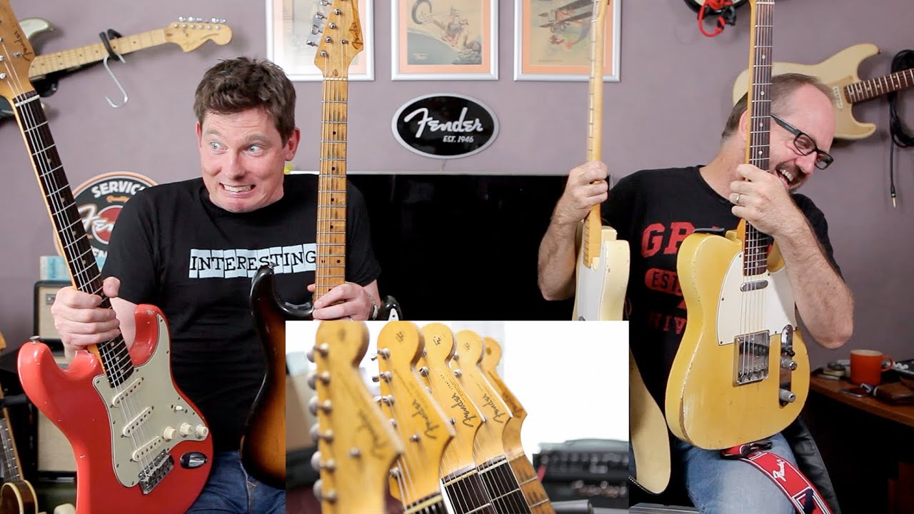 Настоящие винтажные Fender или наши переиздания? О боже...