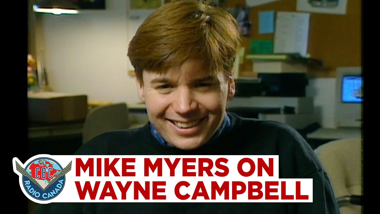 Mike Myers describes his inspiration for Wayne Campbell, 1990