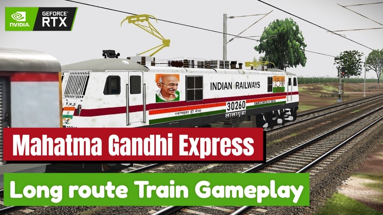 Mahatma Gandhi Rajdhani Express vs Other Trains Which is BEST #trainsimulator  #traingameplay